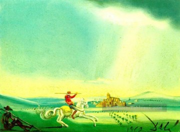 Tableaux abstraits célèbres œuvres - St Georges et le Dragon surréalisme